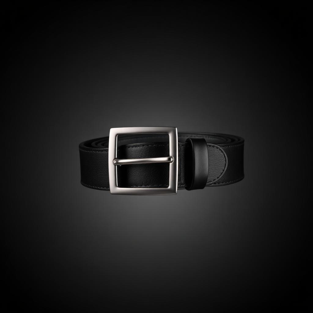 Hermès Leather Belt Silver Buckle